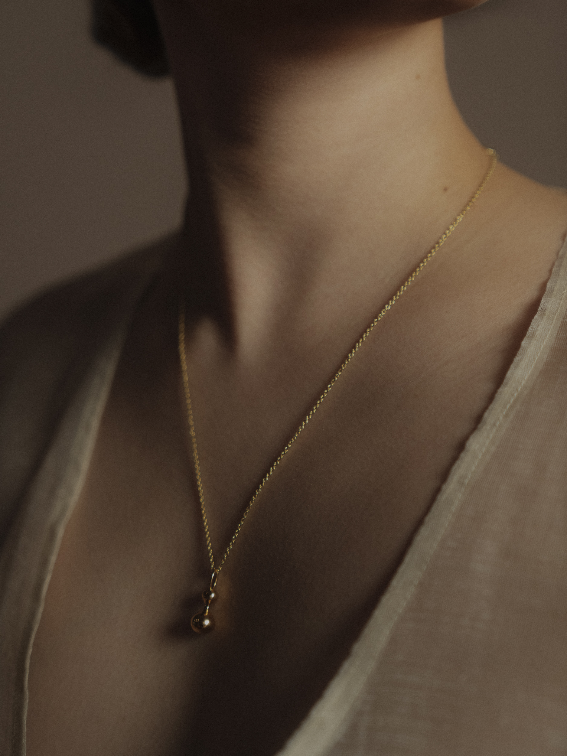 Drip I Necklace gold