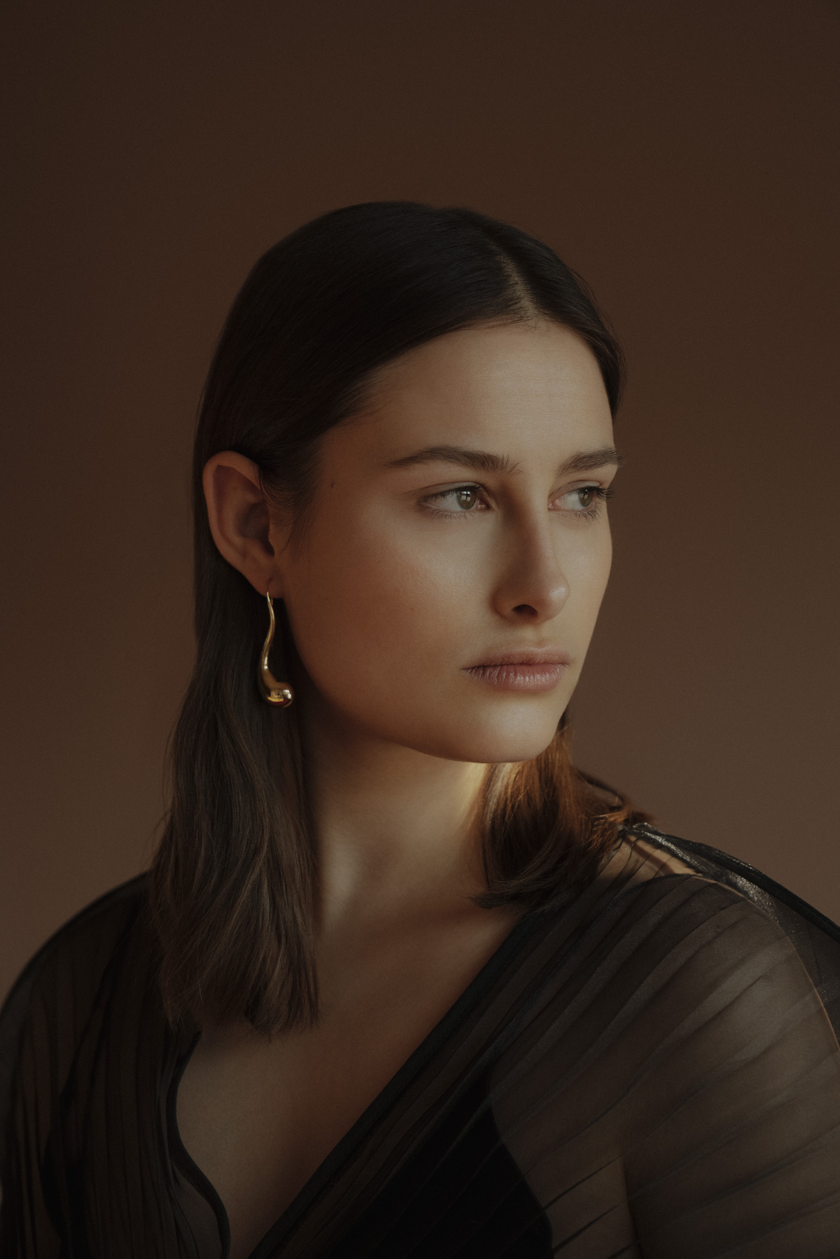 Drop II Earring Silver