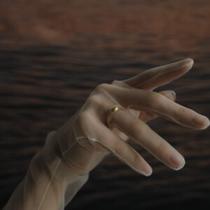 Drop Ring Gold